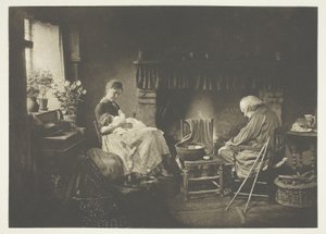 Gryning och solnedgång av Henry Peach Robinson