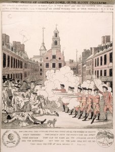 Bostonmassakern, 5 mars 1770 av Henry Pelham