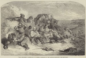 Halt-smugglare, utställning i den nationella institutionen av Henry Perlee Parker
