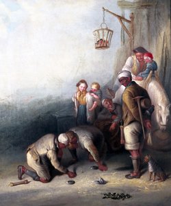 Det omtvistade skottet, c.1836 av Henry Perlee Parker
