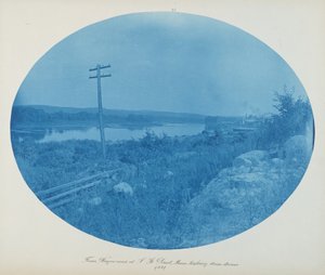 Från Wagon Road vid S. St. Paul, Minn. Ser nedströms
