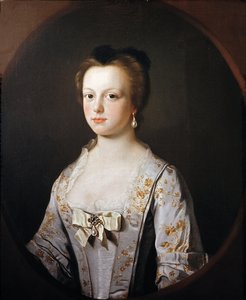Roosilia Drake (olja på duk) av Henry Pickering