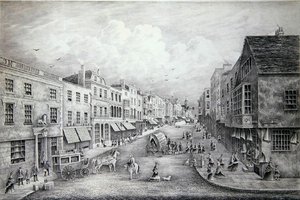 The High Street, Guildford, Surrey av Henry Prosser