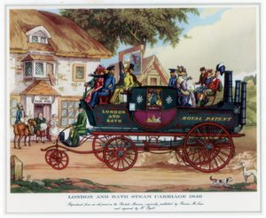 London och Bath Steam Carriage, 1840, c1800-1840.