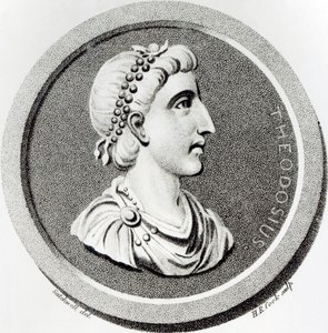 Portræt af Theodosius, fra 