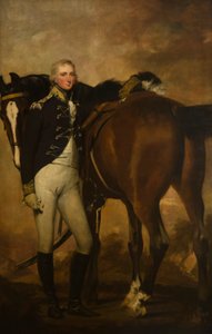 Överstelöjtnant Alexander Mackenzie, sent 1790-tal (olja på duk)