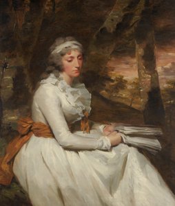 Mrs Richard Alexander Oswald Louisa Johnston, född ca 1760, död 1797, ca. 1794. av Henry Raeburn