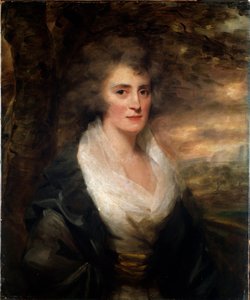 Porträtt av fru Elinor Bethune, 1790-talet. av Henry Raeburn