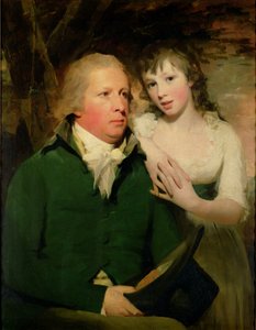 Sir Alexander Don med sin dotter Elizabeth av Henry Raeburn