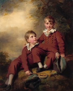 Binning-barnen, förmodligen ca. 1811. av Henry Raeburn