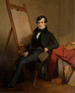 Porträtt av konstnärens självporträtt, 1826-1828.