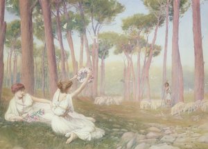 Afrodite erbjuder Helen till Paris, 1905