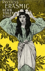Peerless Erasmic Soap, 1800-talet av Henry Ryland