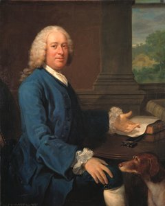 Sir Charles Kemeys-Tynte (1710-1785) (Olja på duk) av Henry S. Parkerman