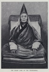 The Grand Lama of the Trans-Baikal (litho)