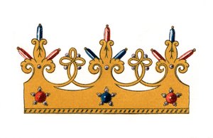 Design för en krona, 1843. av Henry Shaw