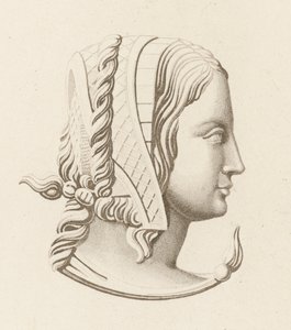 Huvudklänning III, tidigt 1500-tal av Henry Shaw