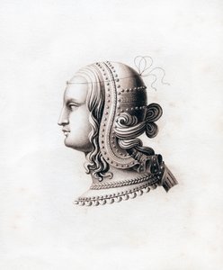 Huvudbonad, tidigt 1500-tal, 1843. av Henry Shaw
