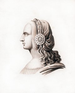 Huvudbonad, tidigt 1500-tal, 1843. av Henry Shaw