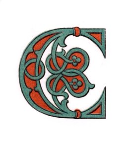 Inledande bokstav C, 1474, 1843. av Henry Shaw