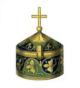 Pyx, 1100-talet, 1843. av Henry Shaw