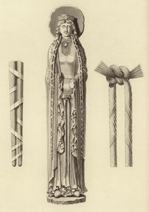 Drottning Clotilda, daterad omkring 1100 av Henry Shaw