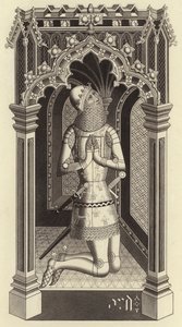 The Black Prince, omkring 1355, från St Stephen