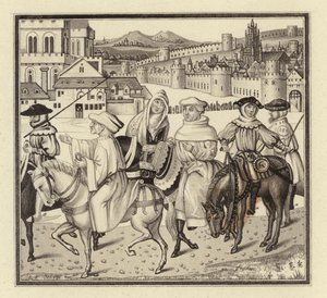 Pilgrimsfärden i Canterbury av Henry Shaw