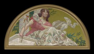Komedimusa, 1893 av Henry Siddons Mowbray