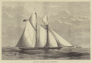 Prinsen av Wales Yacht Hildegarde av Henry Spernon Tozer