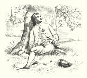 Ateisten och ekollonet (gravyr)