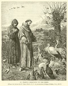 St Francis predikar för fåglarna av Henry Stacey Marks