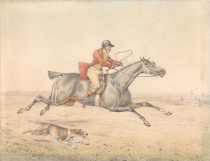 ”Herregud - han kommer att nå marken...” av Henry Thomas Alken
