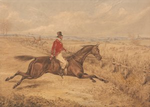 Laddar ett oxstaket av Henry Thomas Alken
