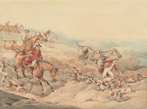 Rävjakt: Döden av Henry Thomas Alken