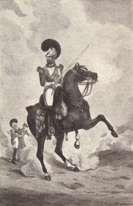 Officer, livgardet, 1909 av Henry Thomas Alken