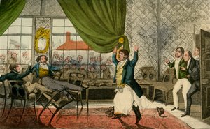 Åh herrar! Herrar! här är en beklaglig händelse, 1838 av Henry Thomas Alken