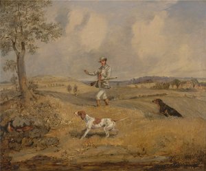 rapphönsskytte av Henry Thomas Alken