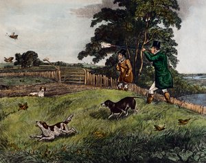 Rapphönsjakt av Henry Thomas Alken