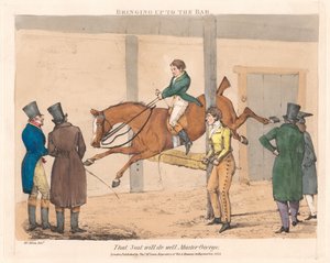 Serie om tolv [Scener ur mäster Georges liv] av Henry Thomas Alken
