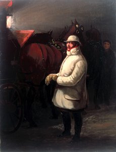 The Driver of the Mail, 1832 av Henry Thomas Alken