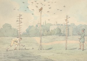 "Storbritanniens nationalsporter", 1821: ullsmuggling av Henry Thomas Alken