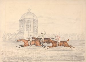 St. Leger, Doncaster: målgången av Henry Thomas Alken