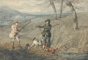 Jakt på vilda änder av Henry Thomas Alken