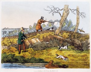 Woodcock jakt av Henry Thomas Alken
