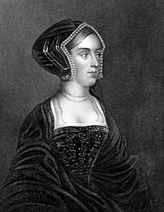 Anne Boleyn, andra hustru till Henry VIII, 1800-talet.