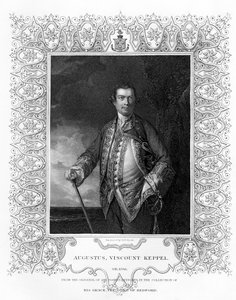 Augustus Keppel, Viscount Keppel, 1725-1786, 1800-talet.