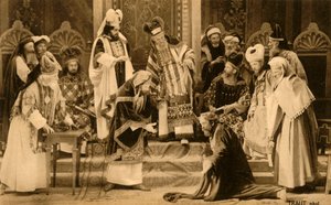 Judas inför Sanhedrin, 1922.