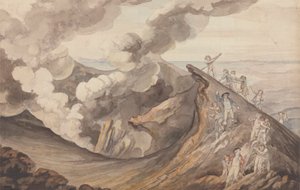 Uppstigningen av Vesuvius av Henry Tresham