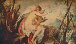 Venus och Amor, 1914